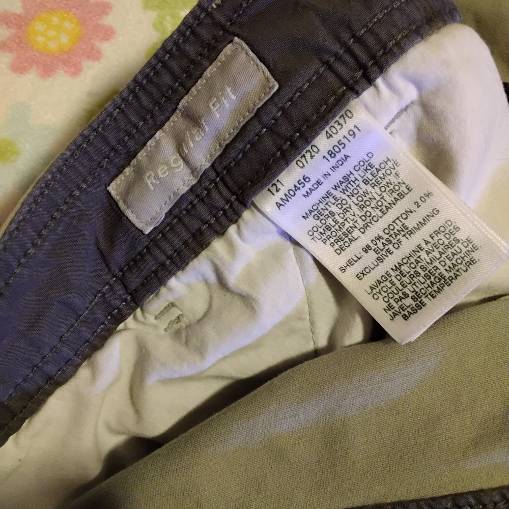 Columbia gray stretch carpenter cotton spandex shorts Men’s Size 38W 8L - Picture 7 of 7